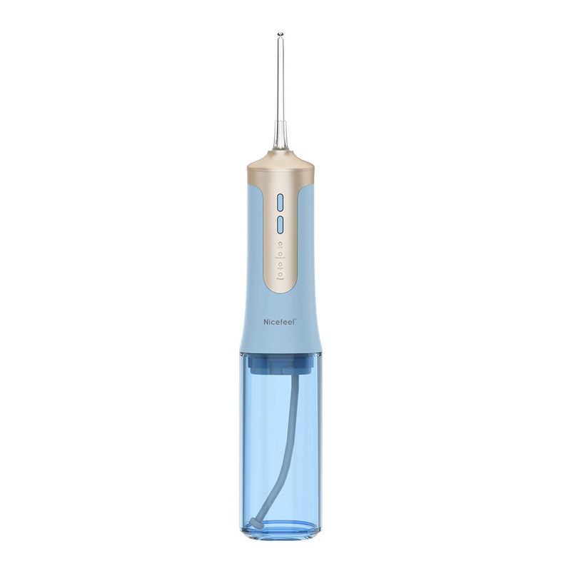 इलेक्ट्रिक जेट कॉर्डलेस पोर्टेबल वाटर फ्लॉसर ओरल इरिगेटर IPX7 300ml