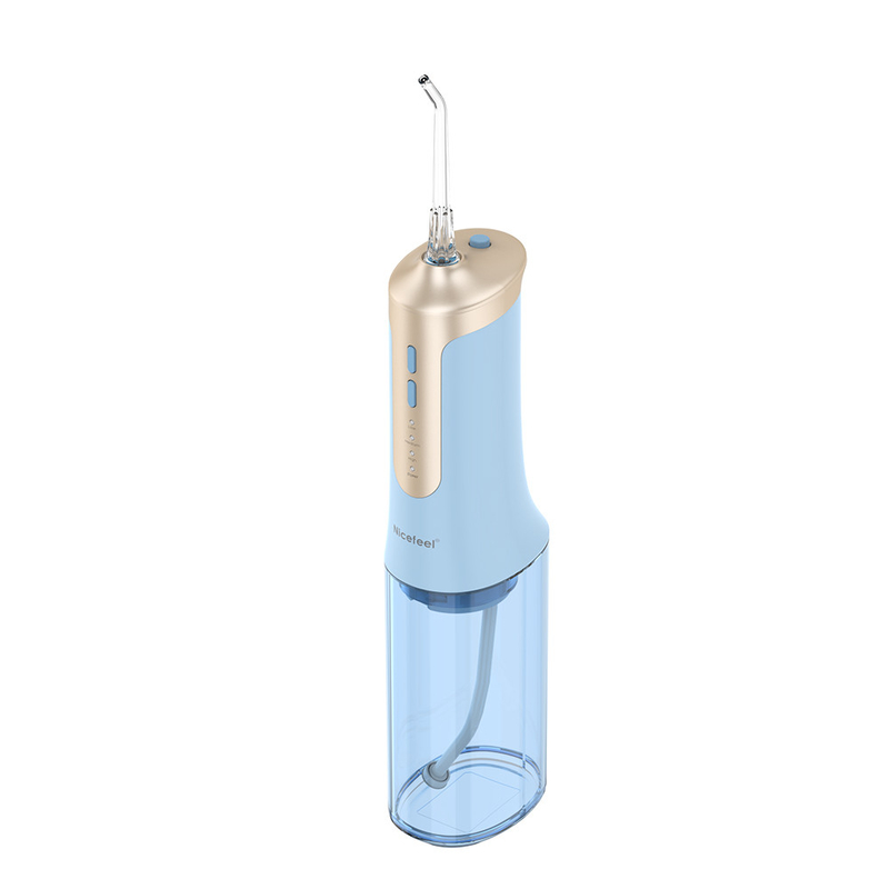 इलेक्ट्रिक जेट कॉर्डलेस पोर्टेबल वाटर फ्लॉसर ओरल इरिगेटर IPX7 300ml