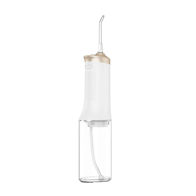 इलेक्ट्रिक जेट कॉर्डलेस पोर्टेबल वाटर फ्लॉसर ओरल इरिगेटर IPX7 300ml