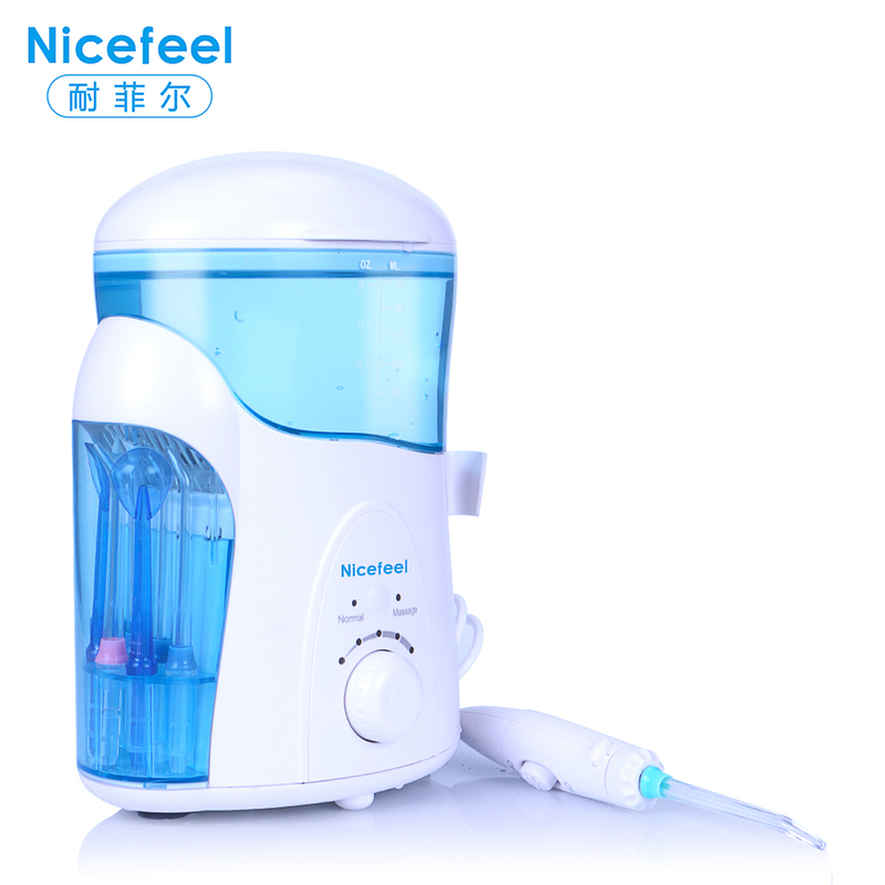 240VAC पोर्टेबल ट्रैवल वॉटर फ़्लॉसर DC5V ABS और 30 - 125PSI वॉटर प्रेशर के साथ