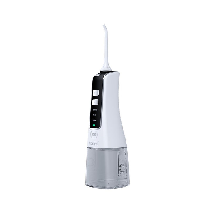 कुशल मौखिक स्वच्छता के लिए पोर्टेबल Cordless Water Flosser Food Grade ABS नोजल