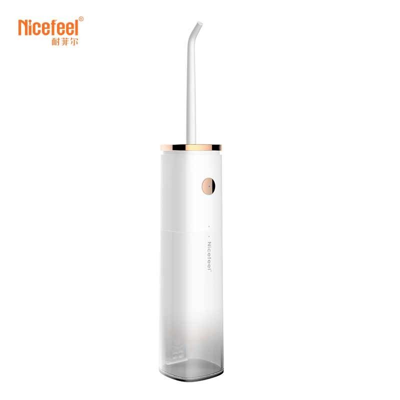 IPX7 मिनी वाटर फ्लॉसर 800mah बैटरी कॉर्डलेस ओरल इरिगेटर